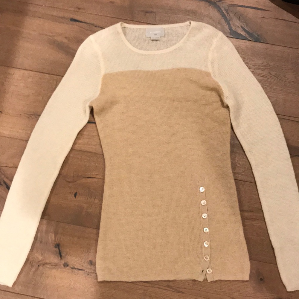 M. Patmos Colorblock Cashmere sweater